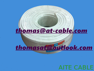 China Cable coaxial de PK 75-2-13, 0,37 A.C. conductores con la trenza los 400M del CU del 58% proveedor