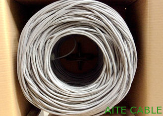 China Caja de tirón del cable de lan de la red de UTP Cat.5e 0.5CCA/A.C. 4Pairs 24AWG los 305M proveedor