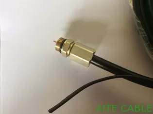 China RG11 (F-11) Feed Thru With Copper Pipe 5/8 F Coaxial Connector and Adaptor supplier