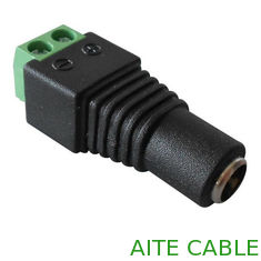 China 2.1x5.5mm DC Female Plug with Terminal Block CCTV Power Connector Camera Installation Low Voltage Power Limited supplier