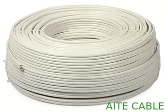 China RG59+2C Siamese Coaxial with 0.75MM² （0.39*7/ 0.2*24）CCA Power Wire Used for CCTV Camera Installation supplier