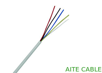 China Security and Alarm Cable Unshielded Soft Bare Copper 4C  0.22mm² Control Cable supplier