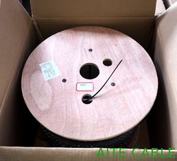 China GJYFXCH-1B FTTH Indoor Fiber Optic Cable LSZH Sheath 2000m Wooden Drum supplier