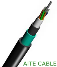 China Cable de fribra óptica al aire libre GYFTA53 para haber enterrado directo, el conducto o los conductos subterráneos proveedor