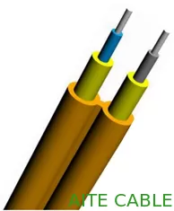 Chine Câble optique d'intérieur de fibre d'interconnexion de ZCC Zipcord pour le pullover ou le tresse fournisseur