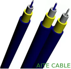 China GJJKAV Indoor Fiber Optic Cable Simplex or Duplex Armored FO Cable supplier