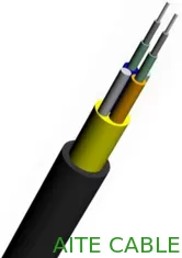 China Ⅲ lejano redondo del cable de la transmisión del duplex del cable de fribra óptica interior EFONC003 proveedor
