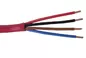 Fire Resistant Alarm Cables 18AWG FPLR-CL2R  Solid Bare Copper UL Standard supplier