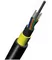 Cable de fibra óptica no acorazado flojo del tubo de la chaqueta del doble PE de GYFTY53-FS proveedor