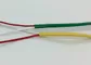 Alambre plano amarillo o verde de cobre estañado sólido del cable de la seguridad y de la alarma del PVC proveedor