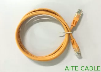 China UTP CAT6 Lan Cable Patch Cord 4PR 24AWG 7*0.2CU Verified to ETL 1FT-100FT supplier